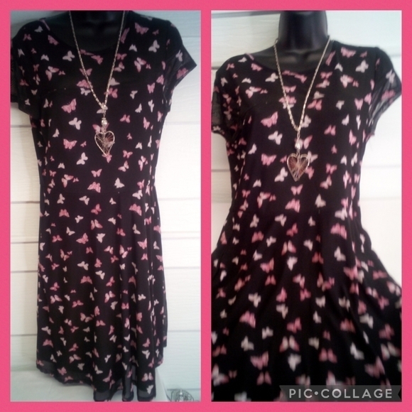 SOCIETY butterfly dress - Picture 2 of 5